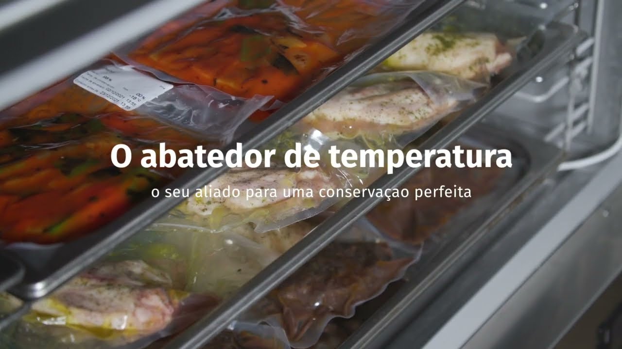 O abatedor de temperatura, o seu aliado para uma conservação perfeita