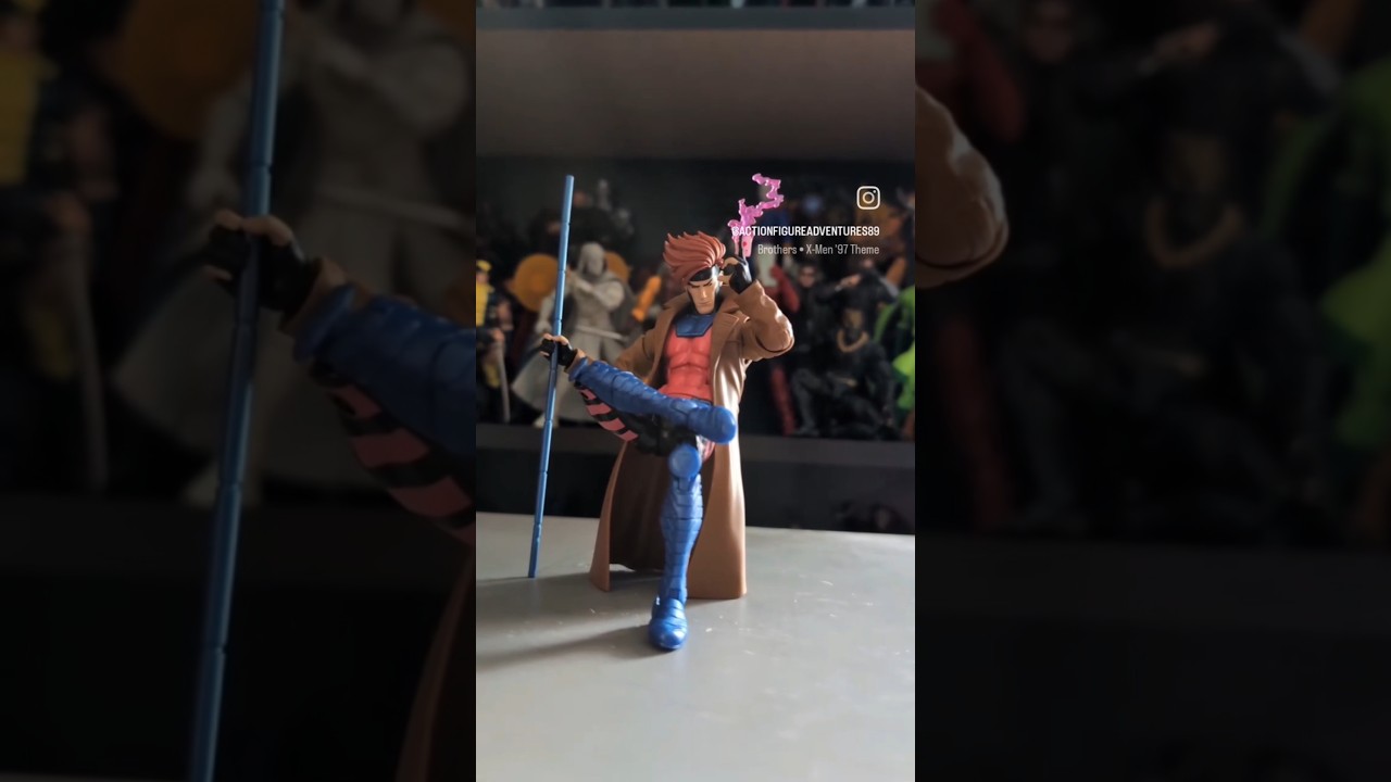 Posing With Marvel Legends Gambit