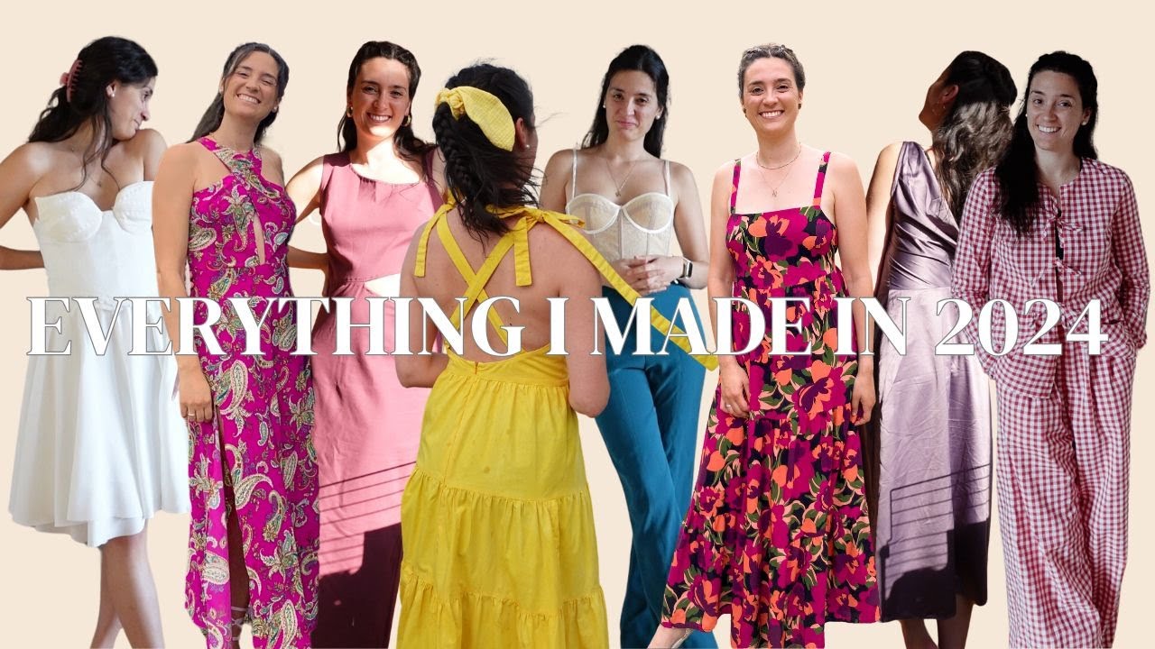 Everything I made in 2024 | knit, crochet and sewing inspo