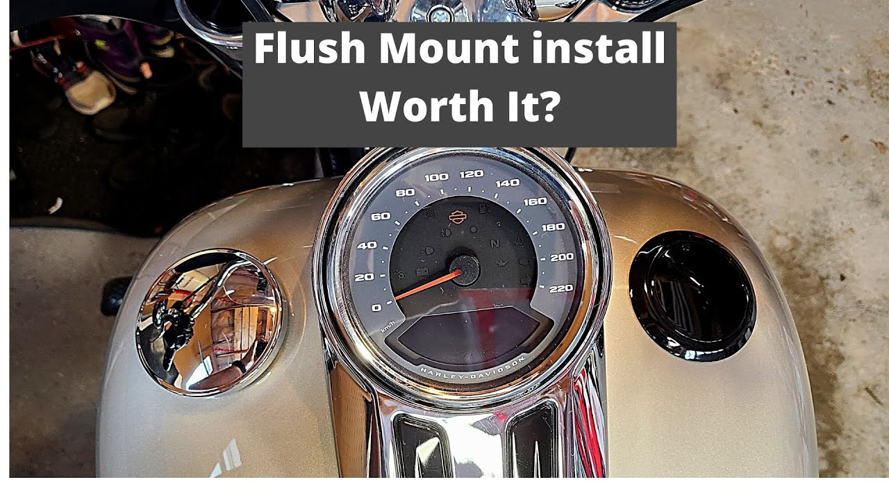 Installation of Harley Davidson Flush Mount Gas Cap...Worth it?