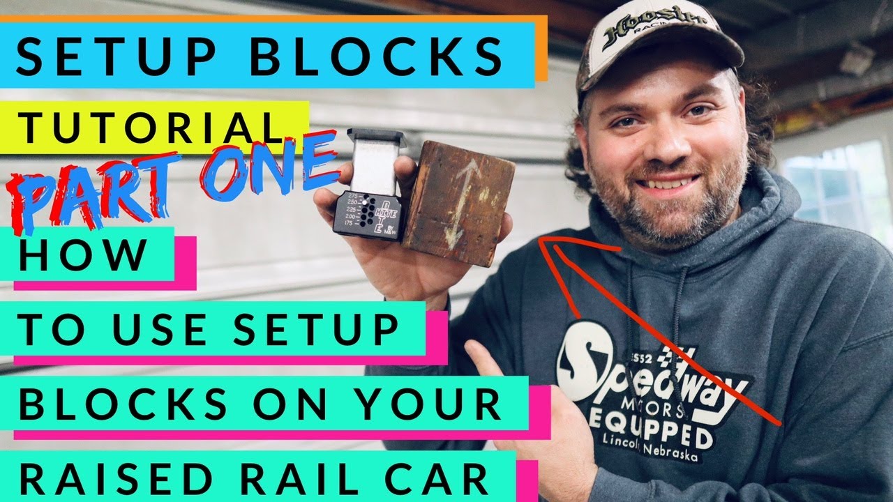 Как использовать установочные блоки на спринтерской машине с приподнятыми рельсами