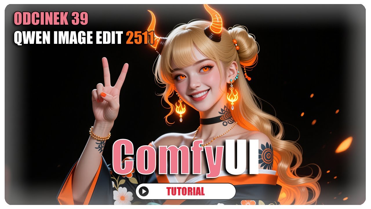 ComfyUI | Seria: Odcinek 39 &ndash; Qwen Image Edit 2511 - Nowa Odsłona Popularnego Modelu (tutorial)