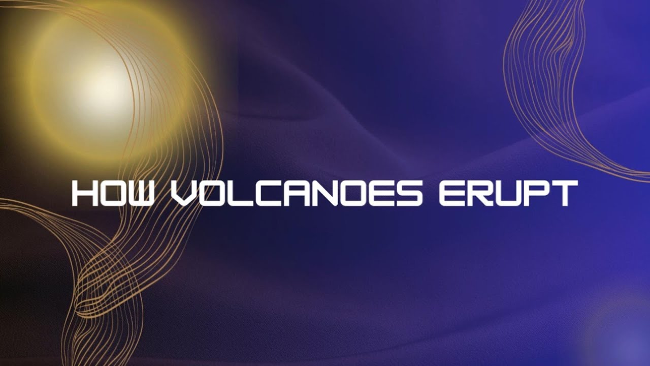 how volcanoes erupt