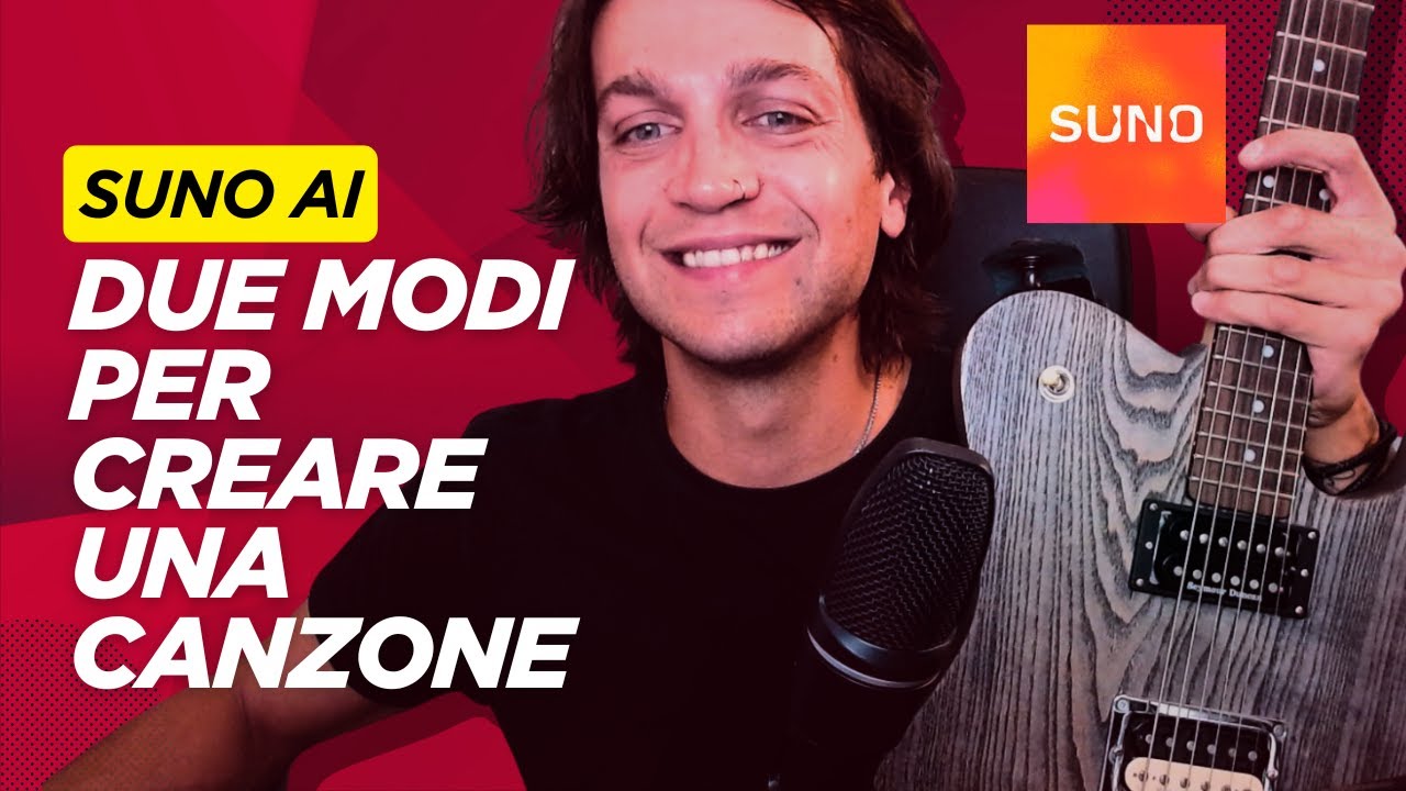Ho creato una canzone con Suno AI in 2 modi diversi (testo vs registrazione)