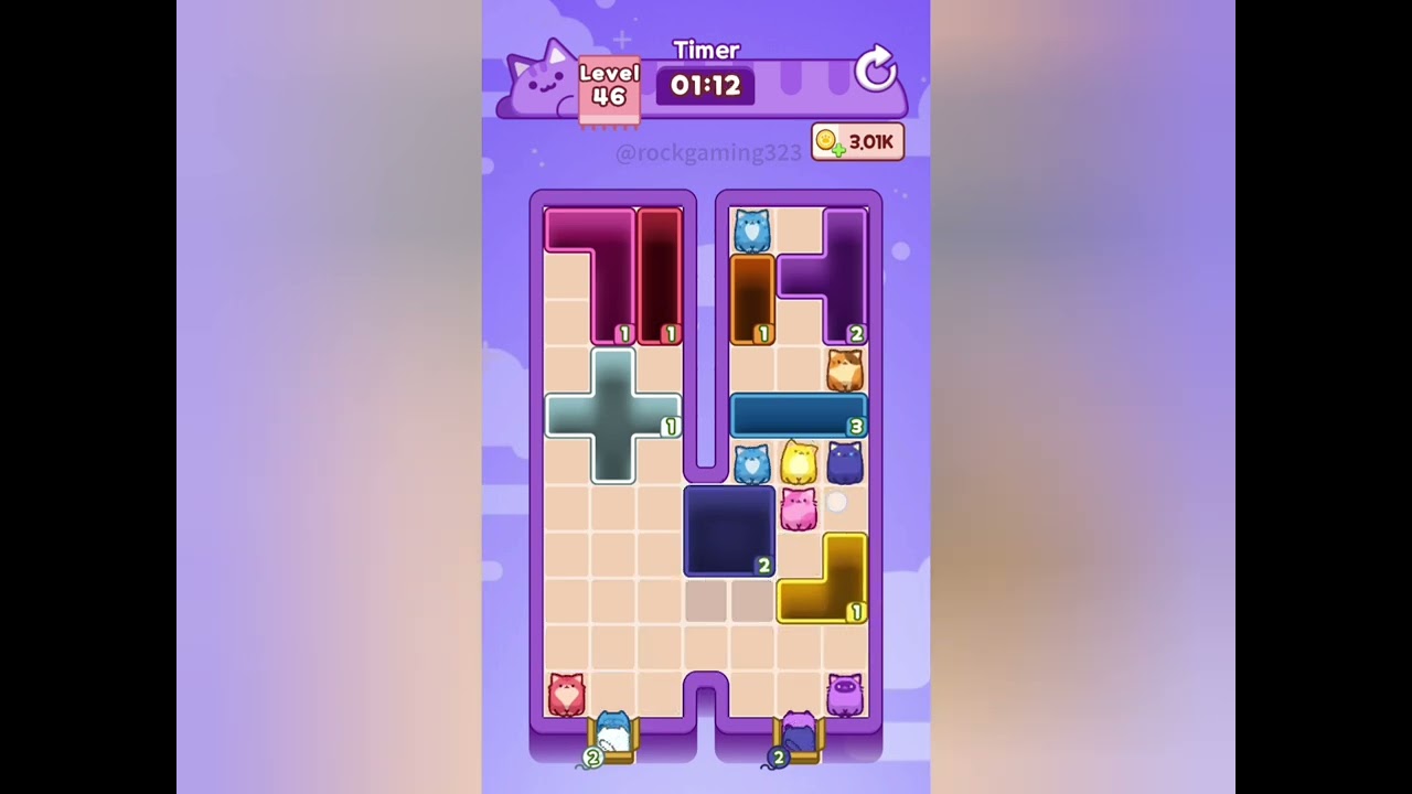 Drop the Cat! Level 46 Walkthrough