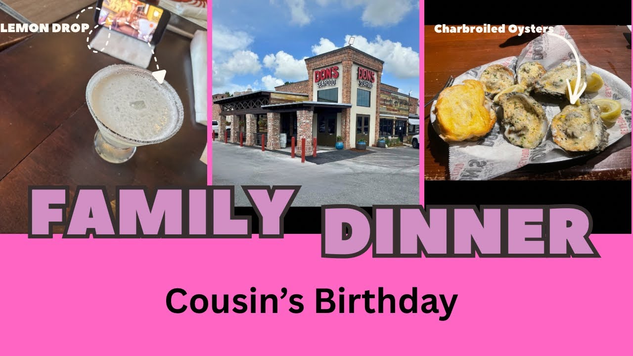 Cousin’s Birthday Family Dinner — Food, Laughs & Good Vibes 🎉