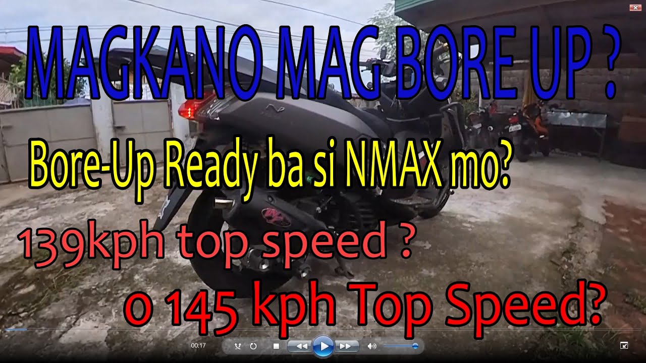 NMAX Bore Up 180cc : Magkano? Anong kailangan bago magbore up? Anong Top speed after bore-up ?
