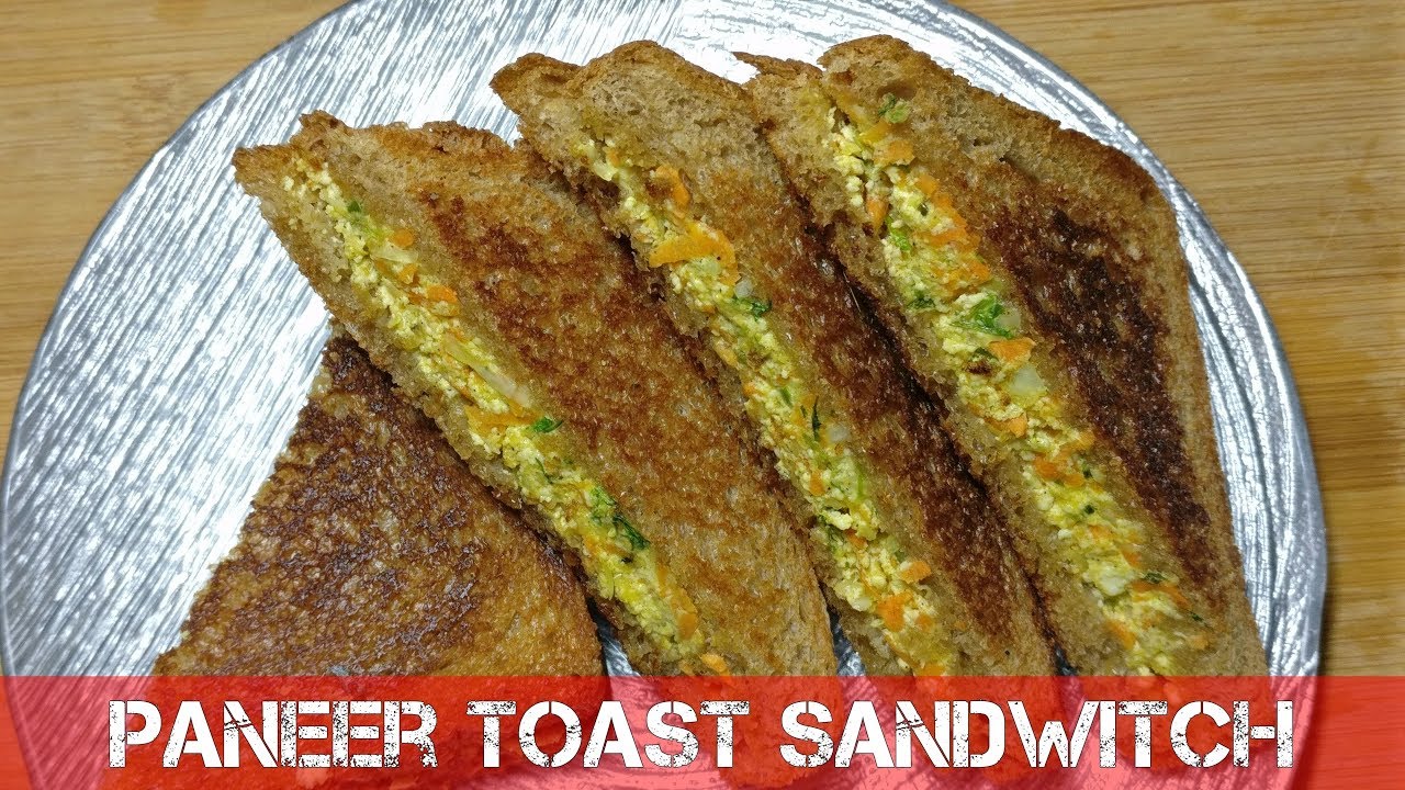 Paneer Sandwich Recipe | Tawa Paneer Masala Sandwich Recipe | @ManishaRecipes