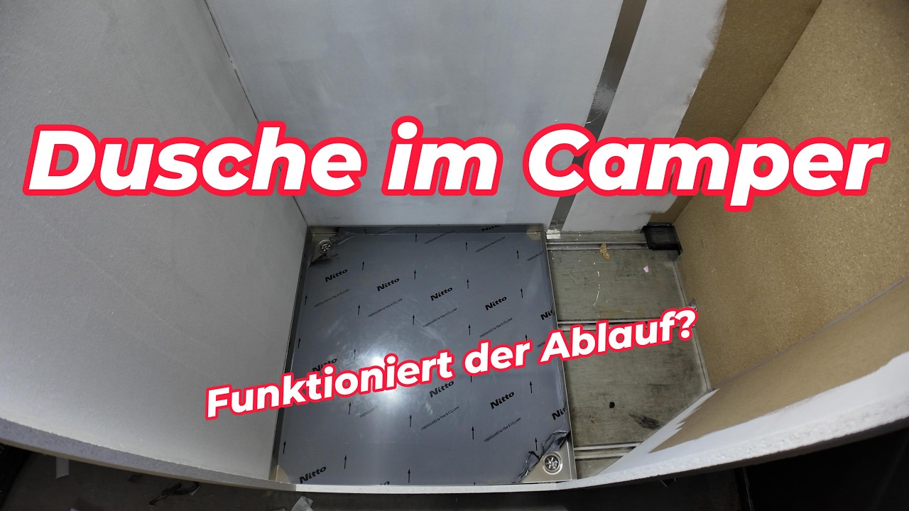 Lotte on Tour Folge 19 - Dusche im Camper/Expeditionsmobil | Nasszelle Teil 2
