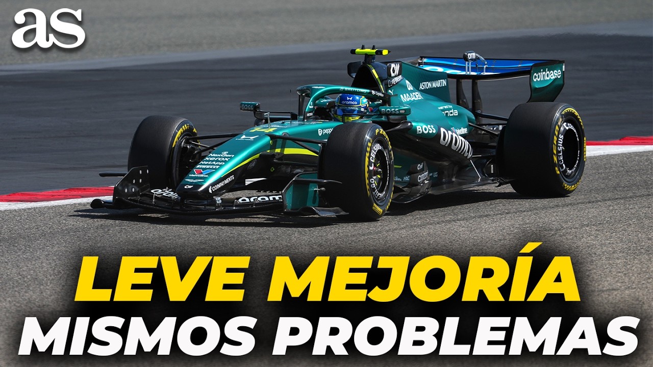 ASTON MART&Iacute;N, con los mismos PROBLEMAS de SIEMPRE: AVER&Iacute;A en el MOTOR de ALONSO | Test Bahr&eacute;in