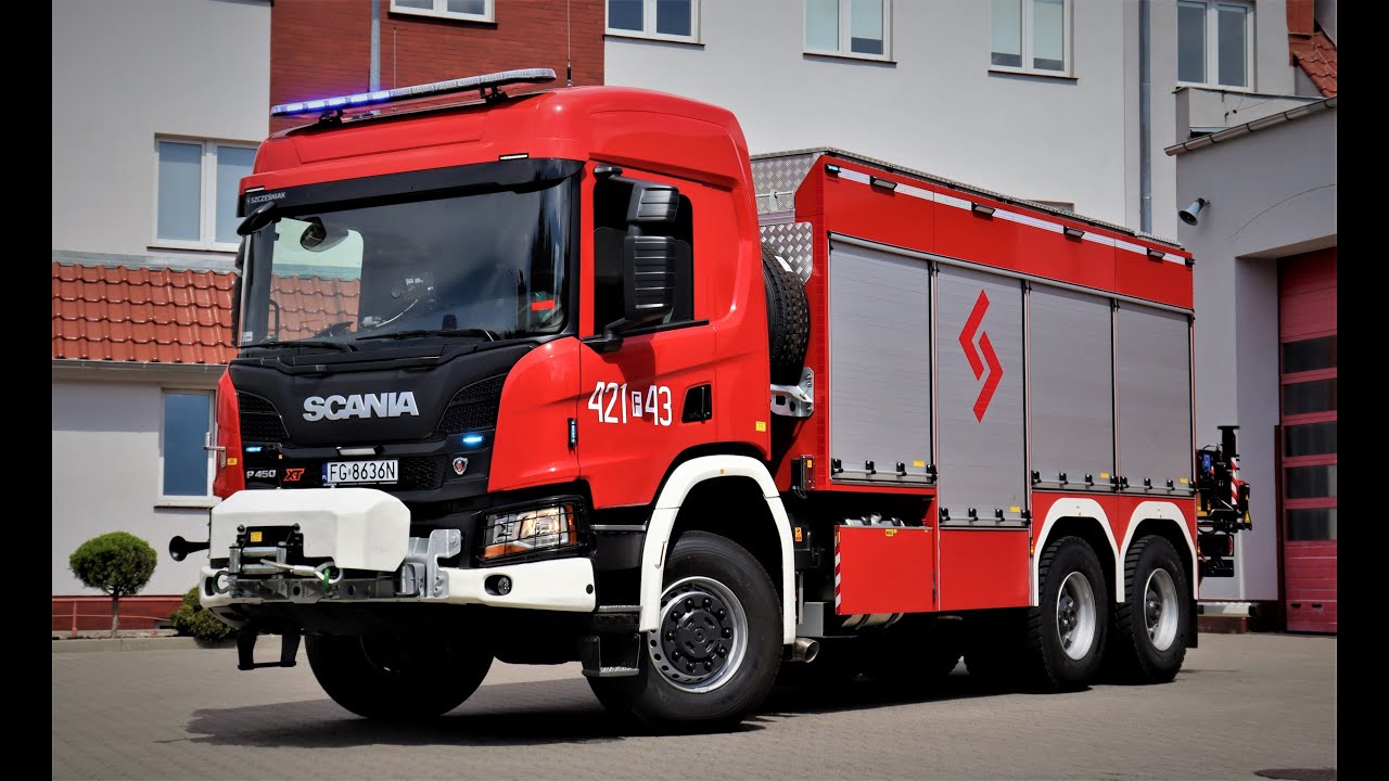 Prezentacja: SCRt Scania P450 XT - PS Szczęśniak | JRG PSP Świebodzin