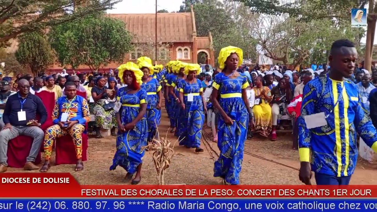 FESTIVAL DES CHORALES DE LA PESO: CONCERT DES CHANTS PLACE MARIALE CATHEDRALE SAINT PAUL 1ER JOUR