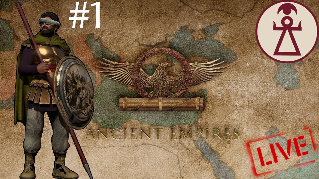 Total War: Attila - Ancient Empires - A poza tym uważam, że Rzym należy zniszczyć!🔴Stream🔴#1