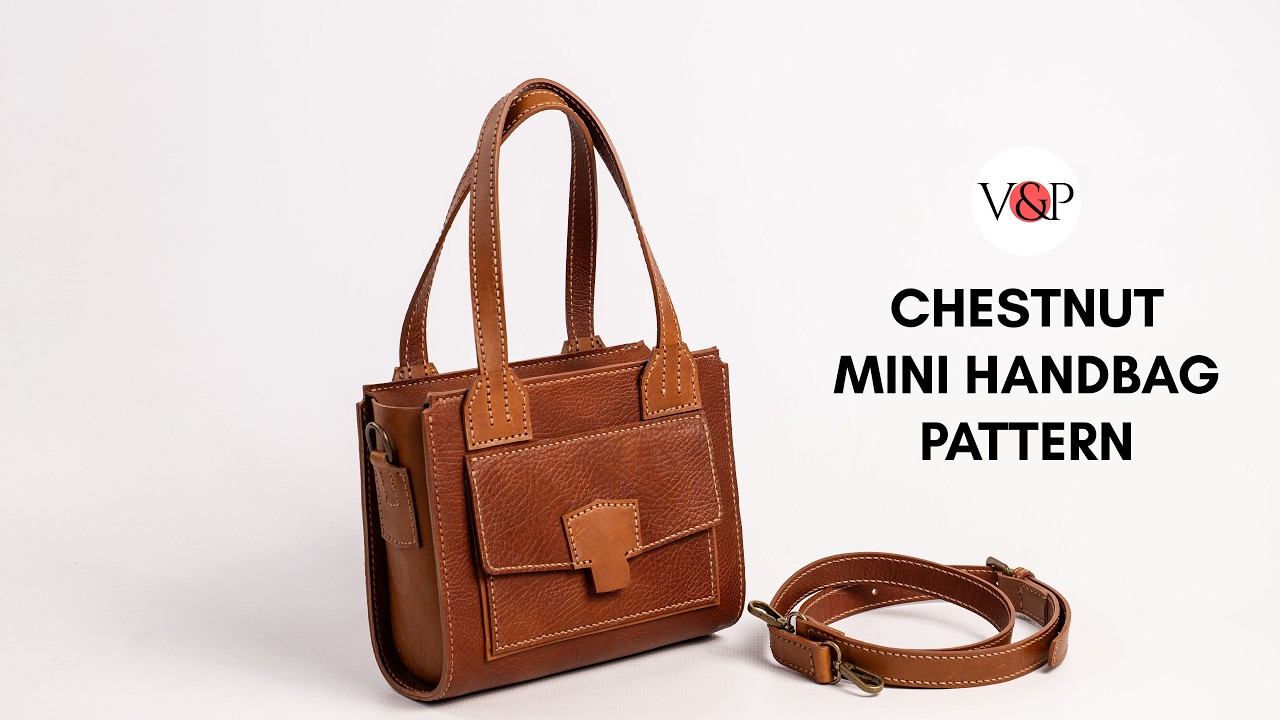 How to Make the Chestnut Mini Handbag (Link to Pattern in Description)