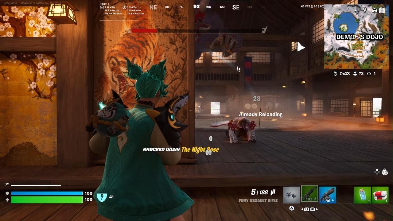 How to easily kill the night rose boss in fortnite chapter 6