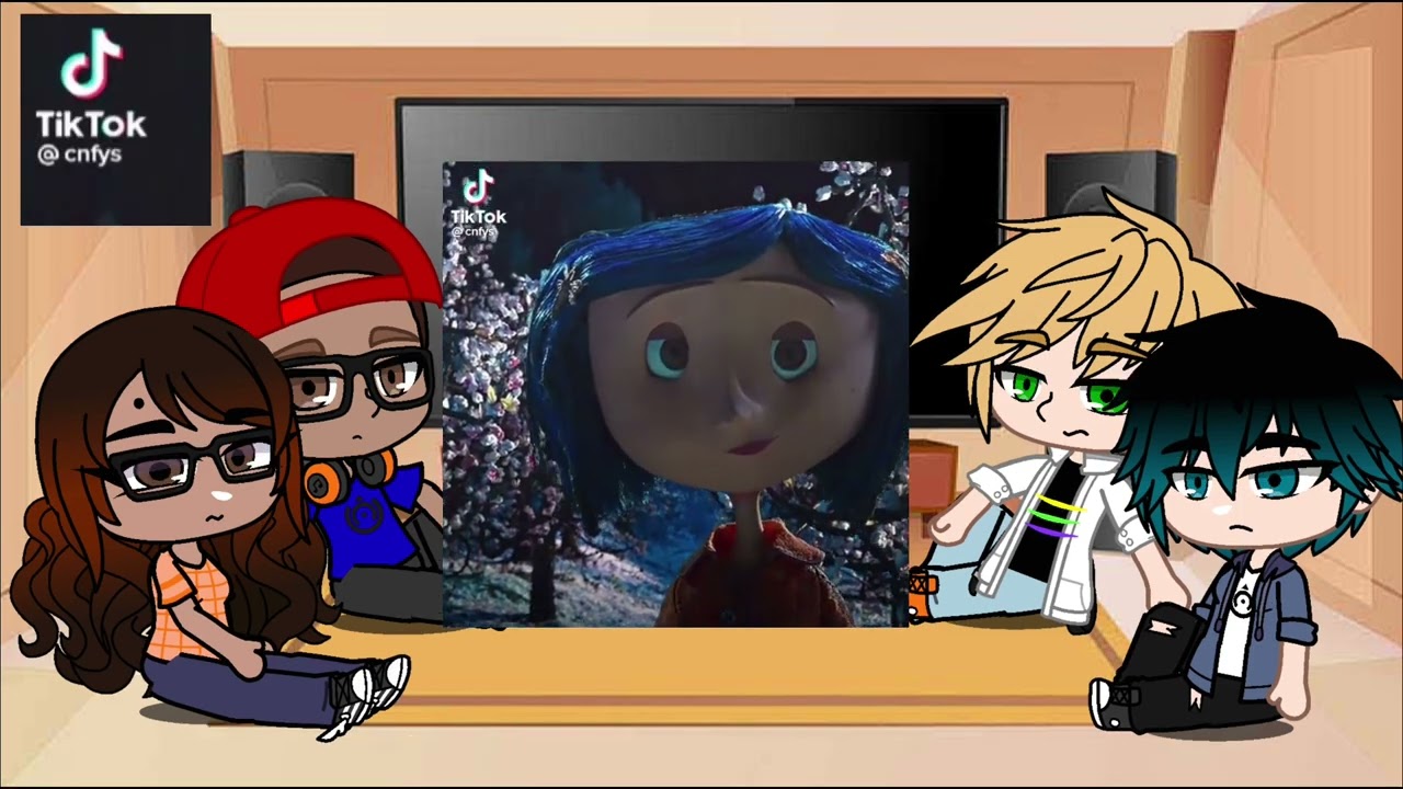 MLB react to marinette as coraline ll part 1?ll