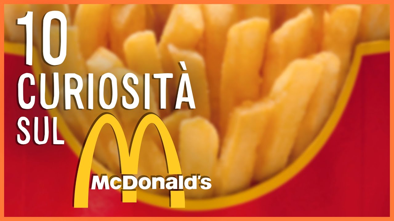 10 curiosità PAZZESCHE sul MCDONALD'S - #MP10 - MyPersonalPizza