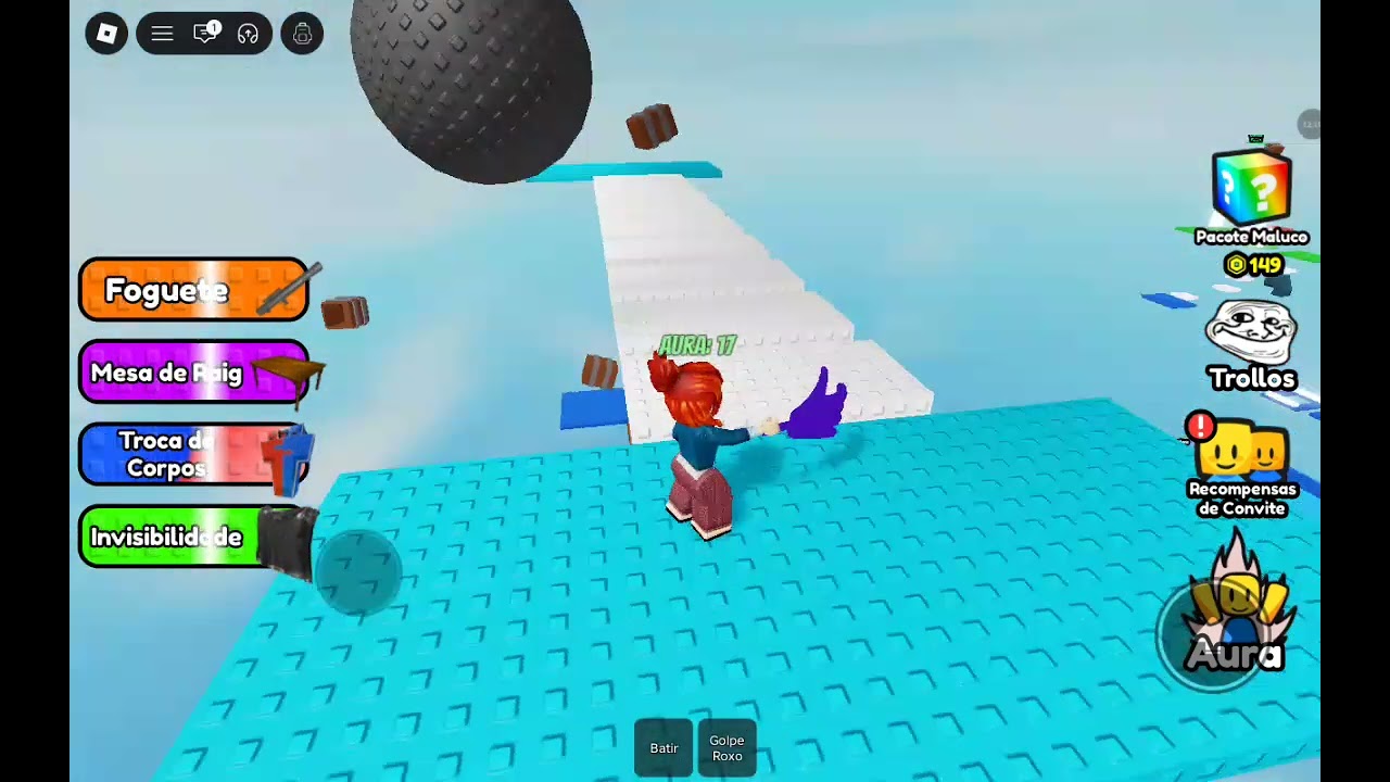 Trolando meus primos e o pessoal na torre de edição de aura