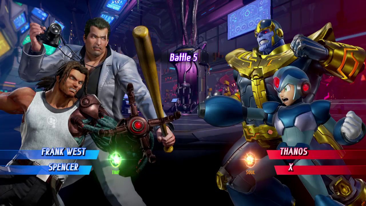 Requested MARVEL VS. CAPCOM: INFINITE: Frank West and Spencer Arcade Gameplay
