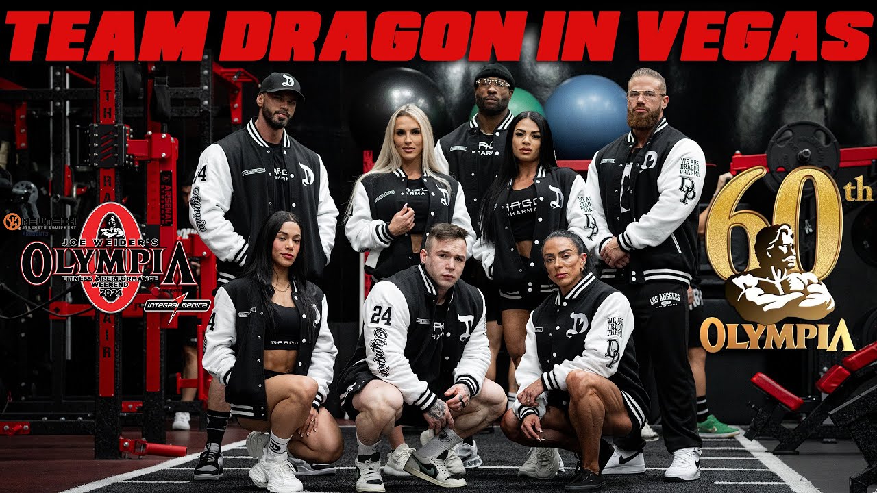 TEAM DRAGON PHARMA AT THE 60TH MR OLYMPIA | CLASSIC PHYSIQUE |WELLNESS |MEN'S PHYSIQUE |FIGURE | 212