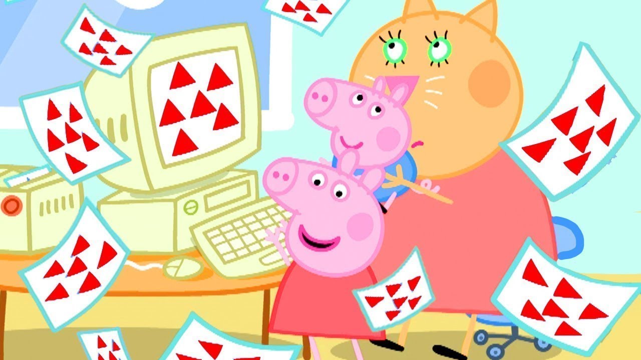 Bij Papa Op Kantoor | Hele Afleveringen | Tekenfilm | Peppa Pig Nederlands Compilatie Nieuwe