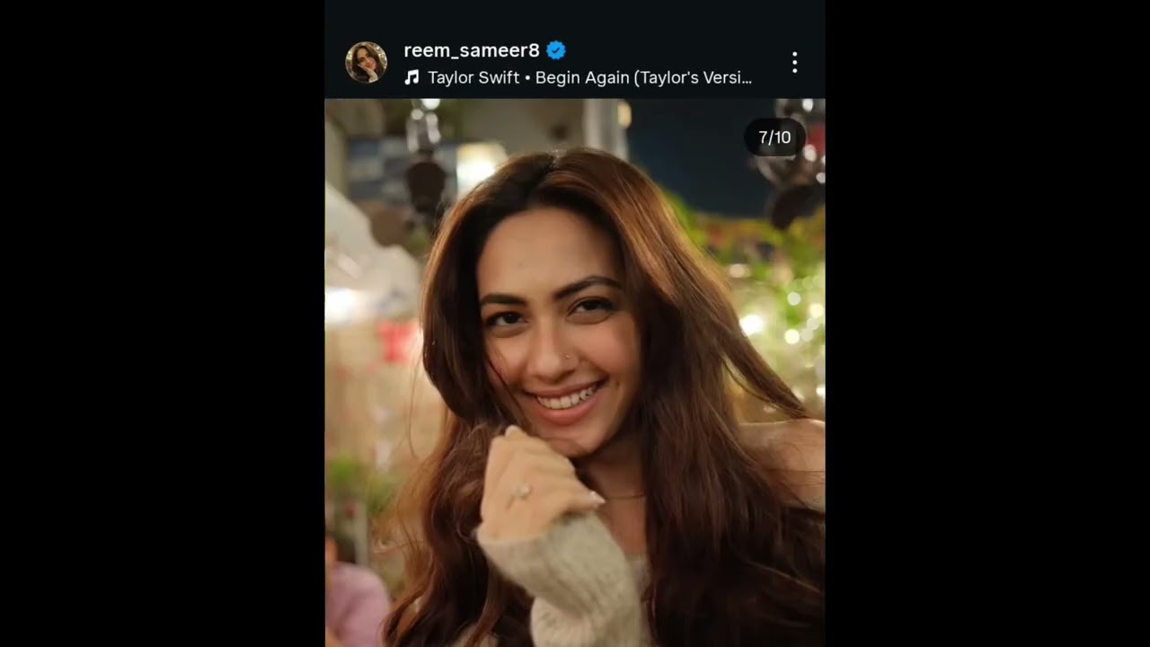 Shoniye - New song / Reem Shaikh / Instagram account moments 