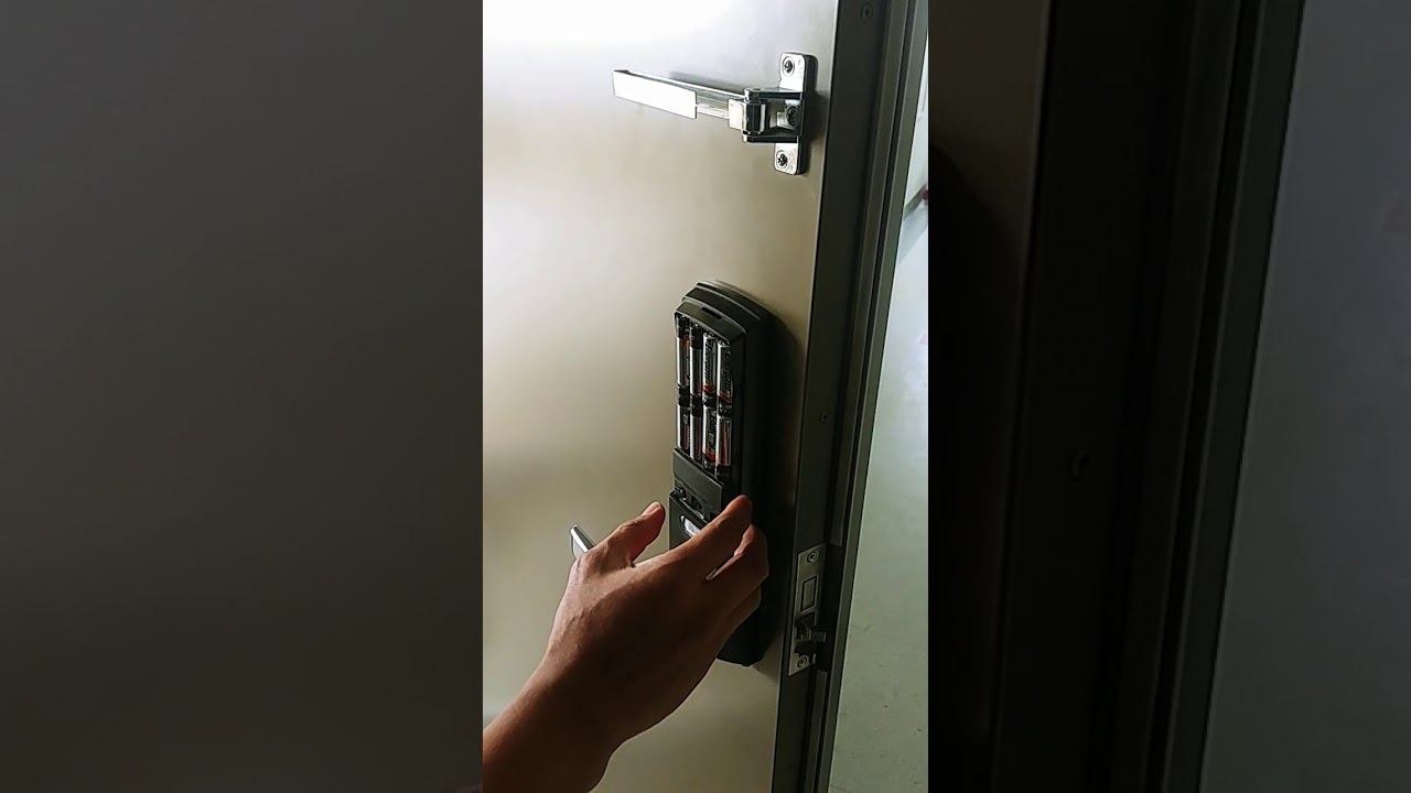 How to change the password(digital door lock)
