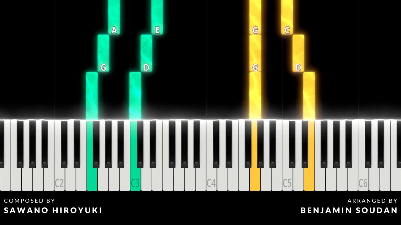 Attack on Titan - Vogel Im Käfig | Easy Piano Tutorial