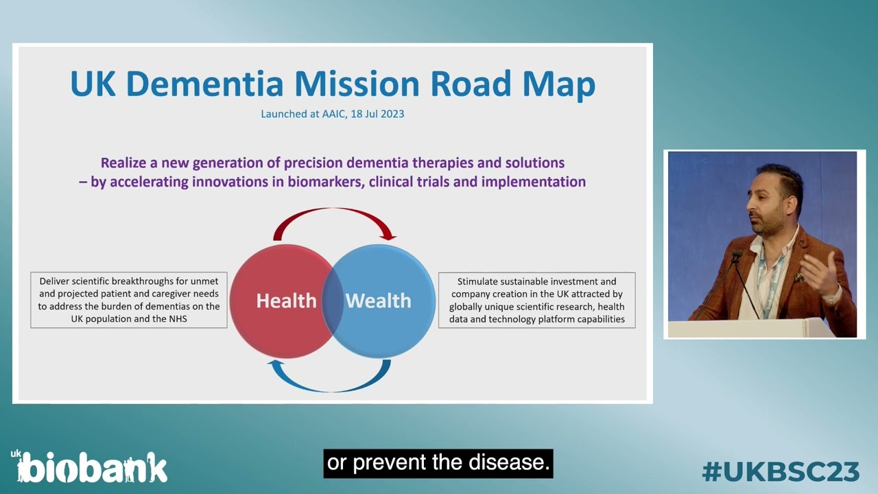 S1.03: The Barbara Windsor Dementia Mission - UK Biobank Scientific Conference 2023 (subtitles)