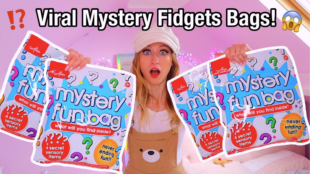 АСМР ОТКРЫВАЮ *ВИРУСНЫЕ* ГИГАНТСКИЕ ТАИНСТВЕННЫЕ МЕШОЧКИ-ФИДЖЕТЫ!!😱🍭🍒🪐🦀⁉️(+ ОГРОМНЫЙ РОМО-УДАР!🫢)