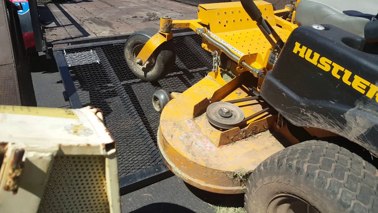 Easiest way to clean your mower deck