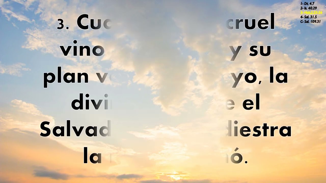 Himno 382 En los días de prueba
