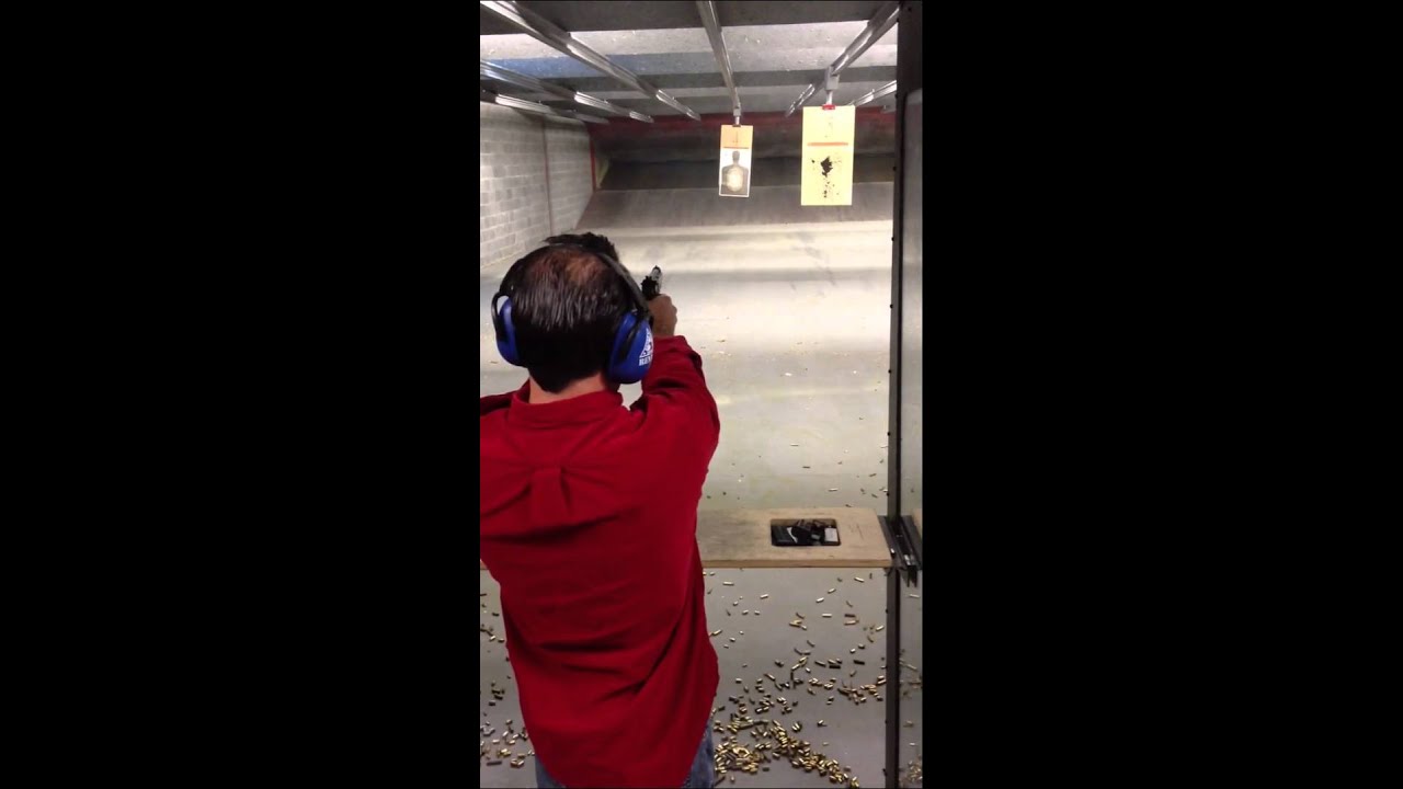Ron shooting Beretta 92A1