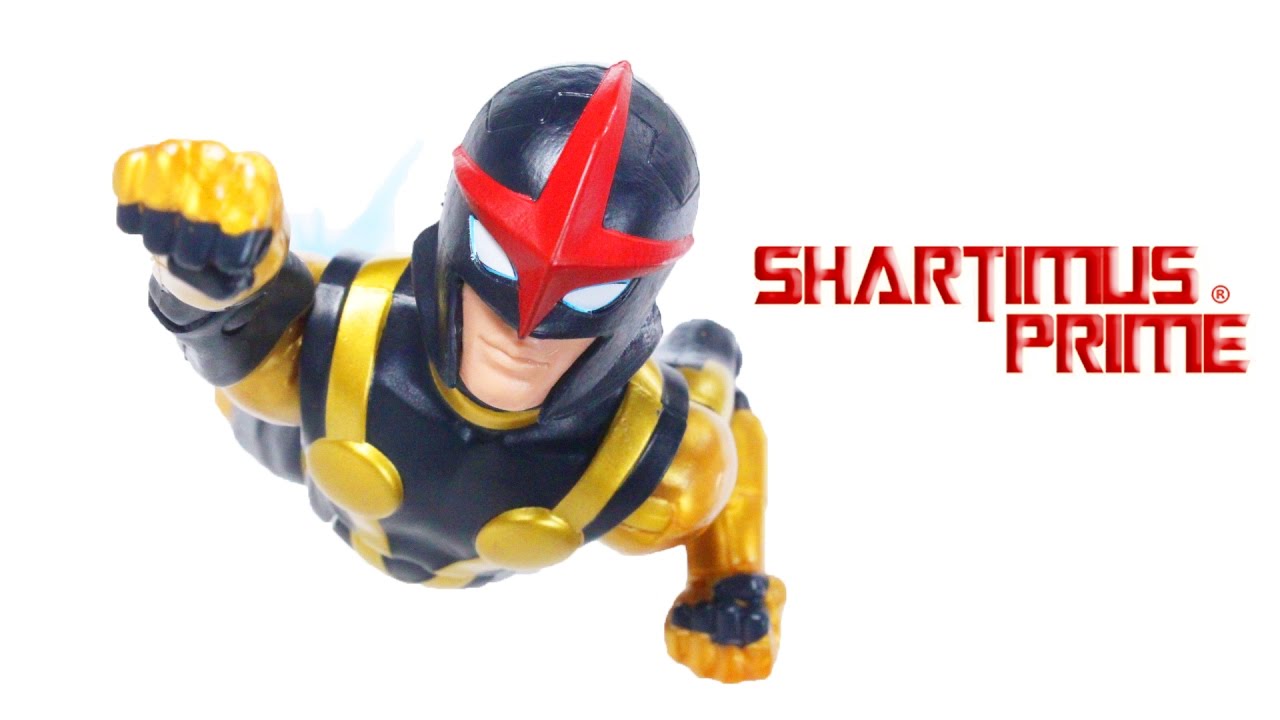 Marvel Legends Nova 2017 Guardians of the Galaxy Vol 2 Titus BAF Wave Action Figure Toy Review