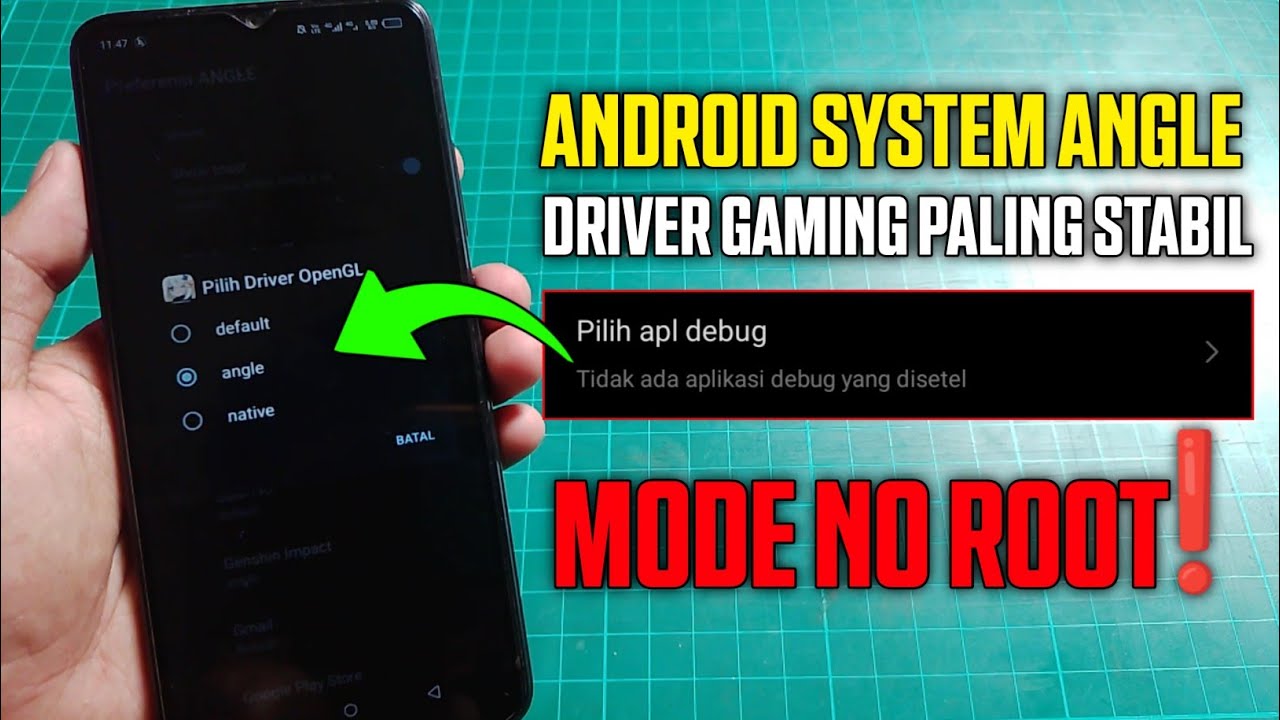 Driver System Angle Android no root⚡Driver Gaming Paling Stabil Driver Angle