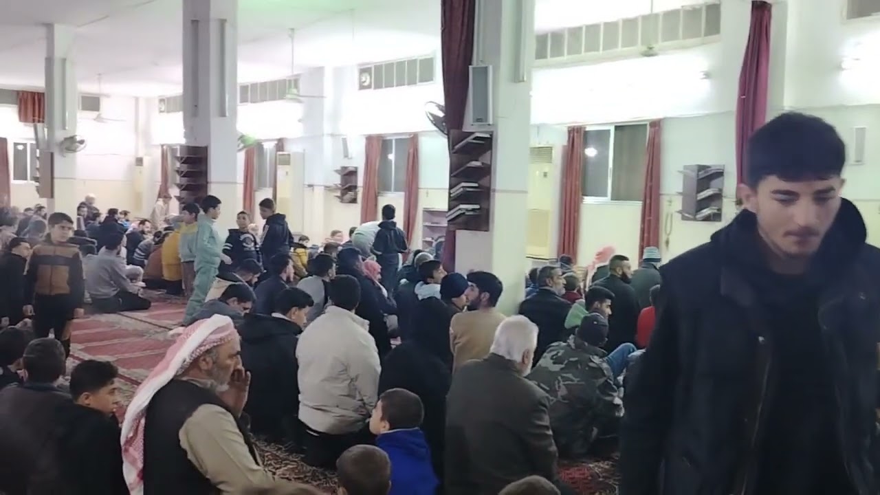 مقطع من حديث و صلاة التراويح،، 2 رمضان،، مسجد حمزة في الفرقلس،، الشيخ هشام 