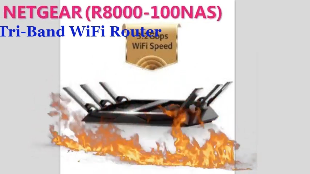 NETGEAR (R8000-100NAS) Tri-Band WiFi Router QUICK REVIEW/The Best Seller on AMAZON 2019