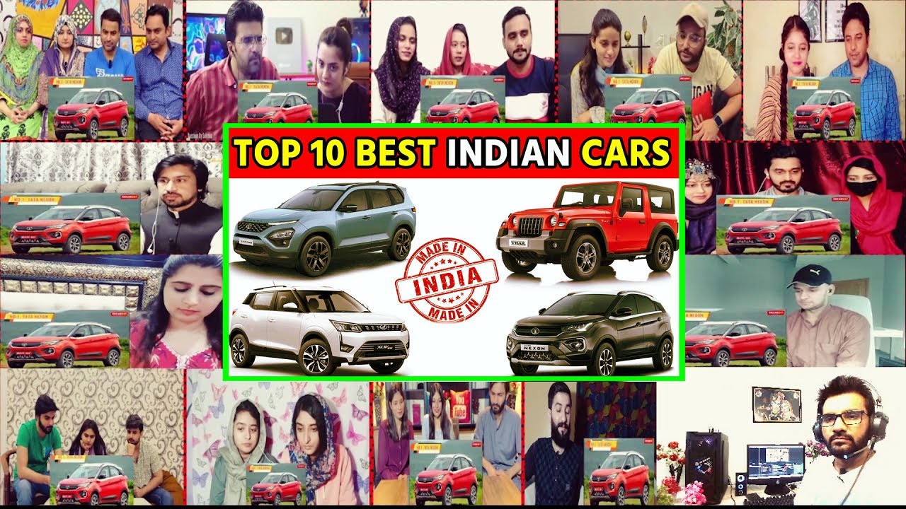 मेक इन इंडिया कारें देख पाकिस्तानियों के उड़े होश | Pak Reacts to Top 10 Indian Cars 2024 | Mashup