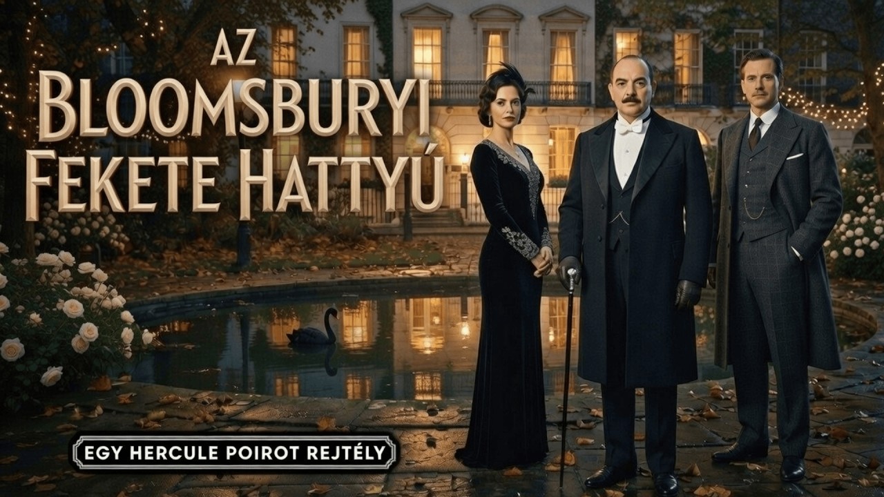 Bloomsbury fekete hattyúja | Hercule Poirot rejtélye.