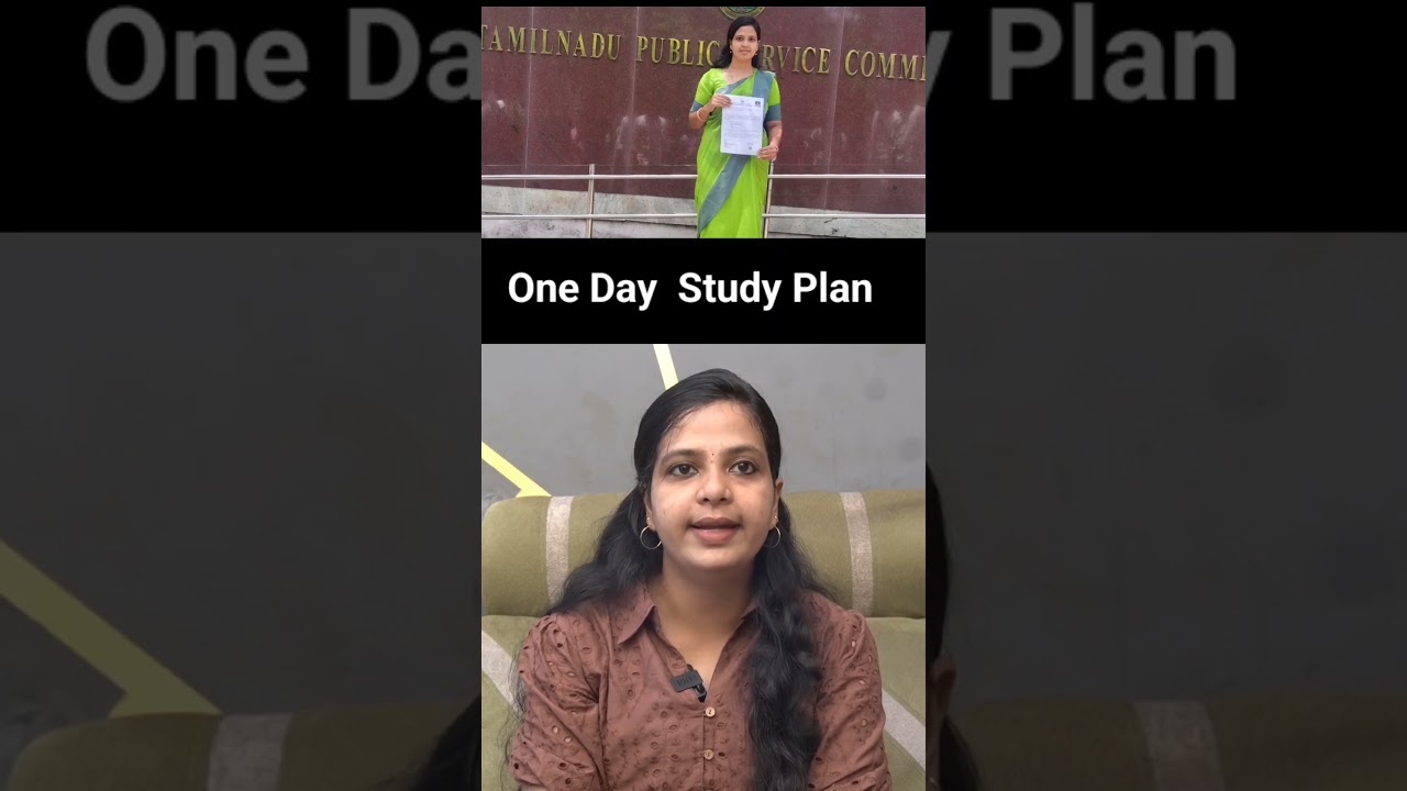 One day study plan for group 2A