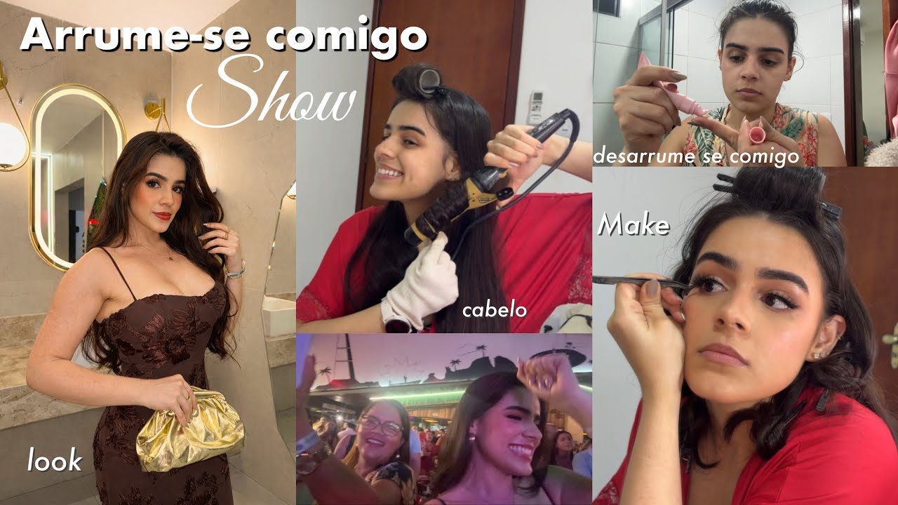 ARRUME SE COMIGO PARA IR NUM SHOW 🎤💋✨