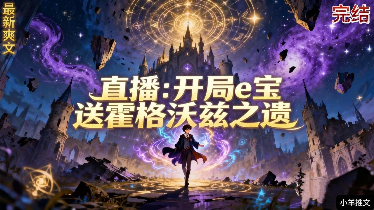 完结《直播：开局e宝送霍格沃兹之遗》林北成功转生平行世界。凭着前世的抽象和狠活成功在直播行业混得风生水起，不料系统姗姗来迟，将林北的直播投影到诸天万界……#小说  #推文  #重生 #爽文 #有聲
