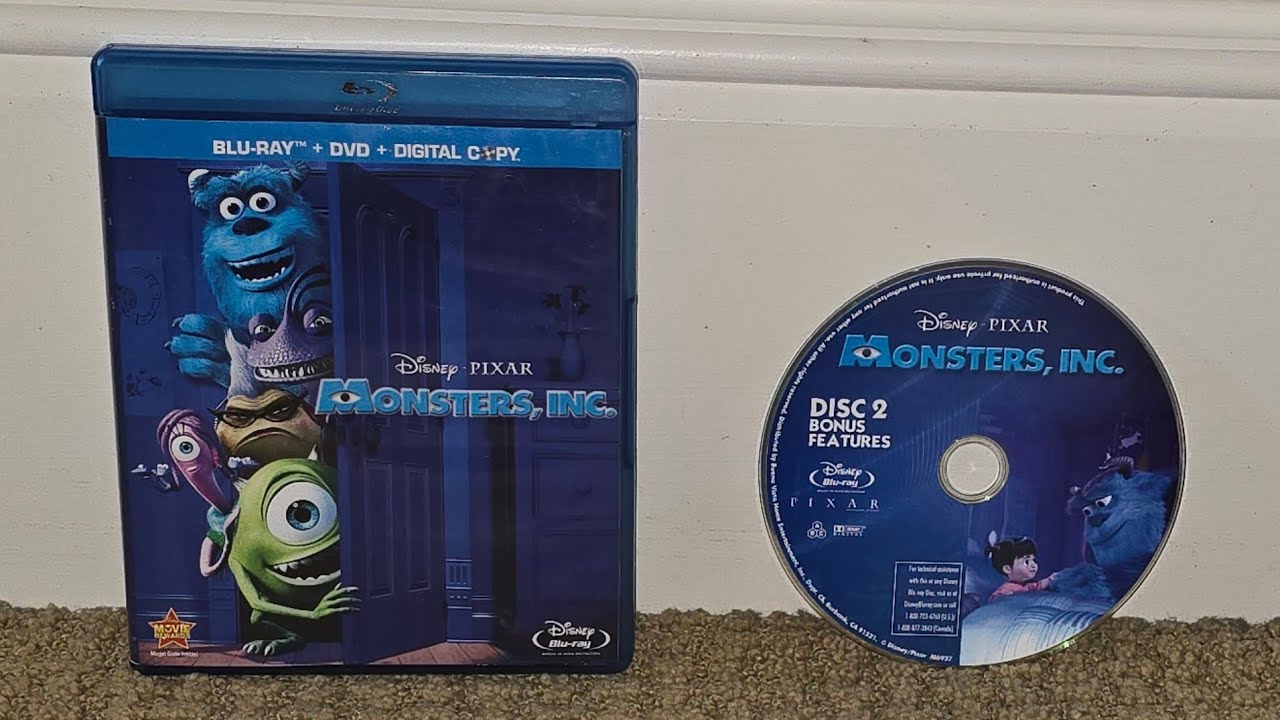 Monsters, Inc. USA Blu-Ray 2 Walkthrough (2009)