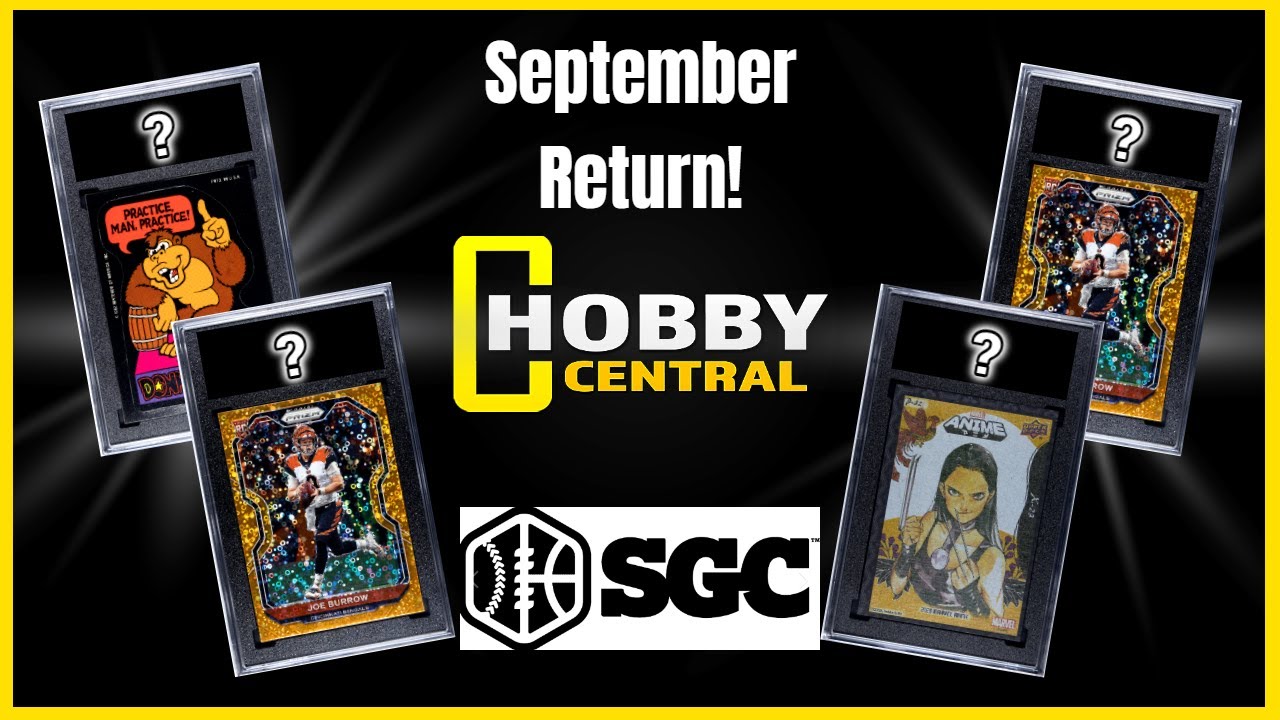 Hobby Central Our First SGC Grading Return! (September 2021)