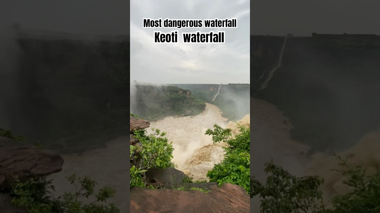 📍Keoti waterfall, Rewa (MP) Nature beauty #madhyapradesh #waterfall #prayagraj #viral #travel #yt