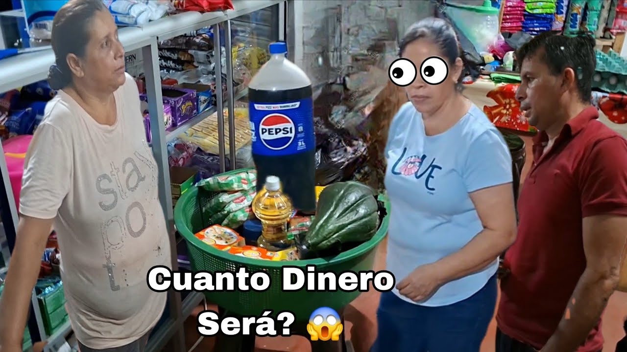 Compramos Enorme Despensa En La Tiendita De Doña Esperanza 😲 Contenta Por Su Venta 🥺
