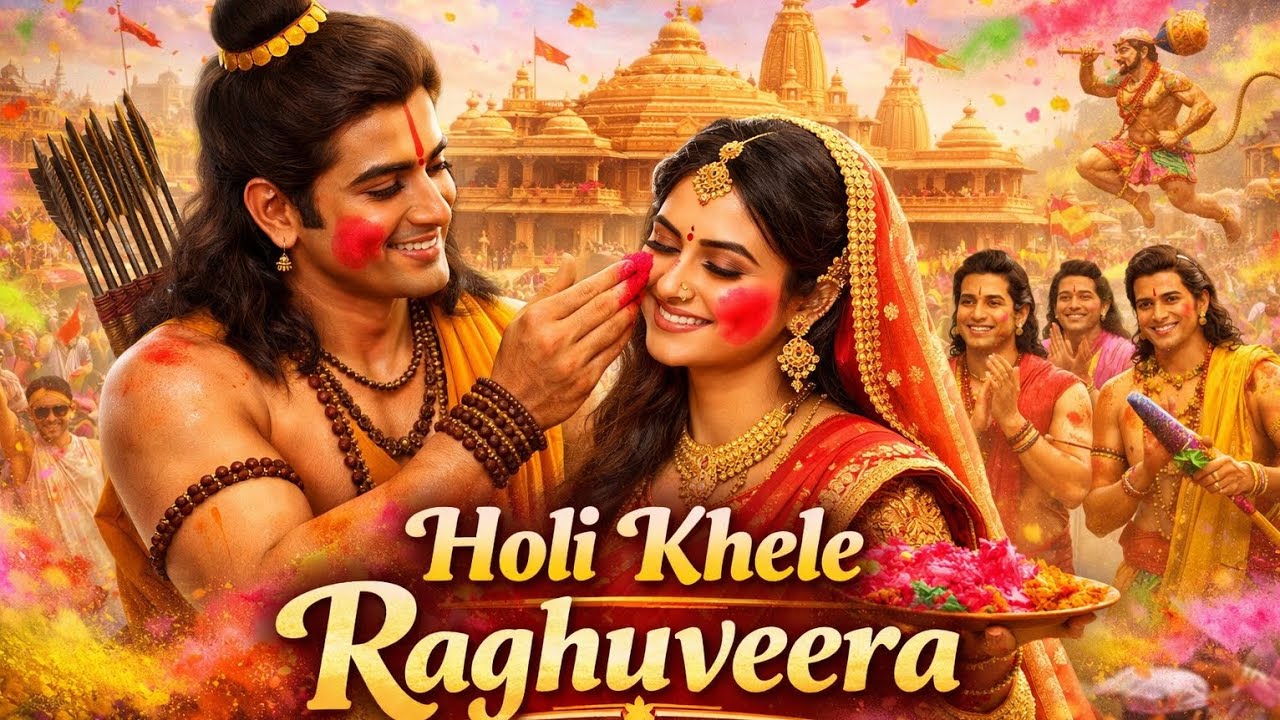 Holi khele raghuveera 2026 Holi song | New holi song by #Pichkari_Music 