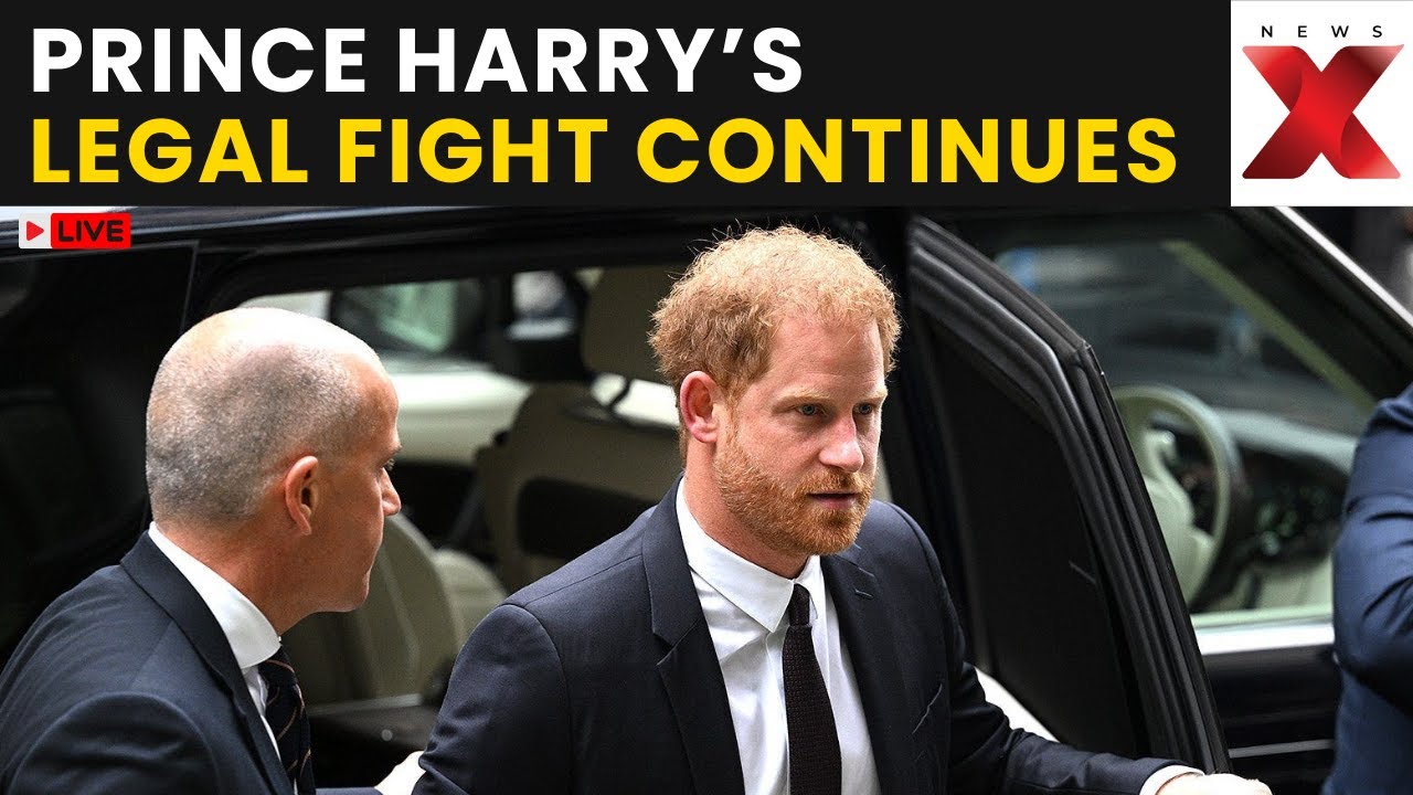 Royal Courtroom Drama LIVE: Prince Harry’s Legal Battle Continues as He Appears in Court