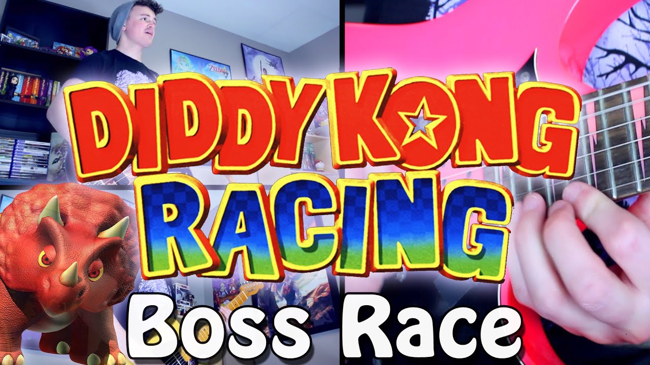 Boss Race - Diddy Kong Racing (Rock/Metal) Guitar Cover | Gabocarina96