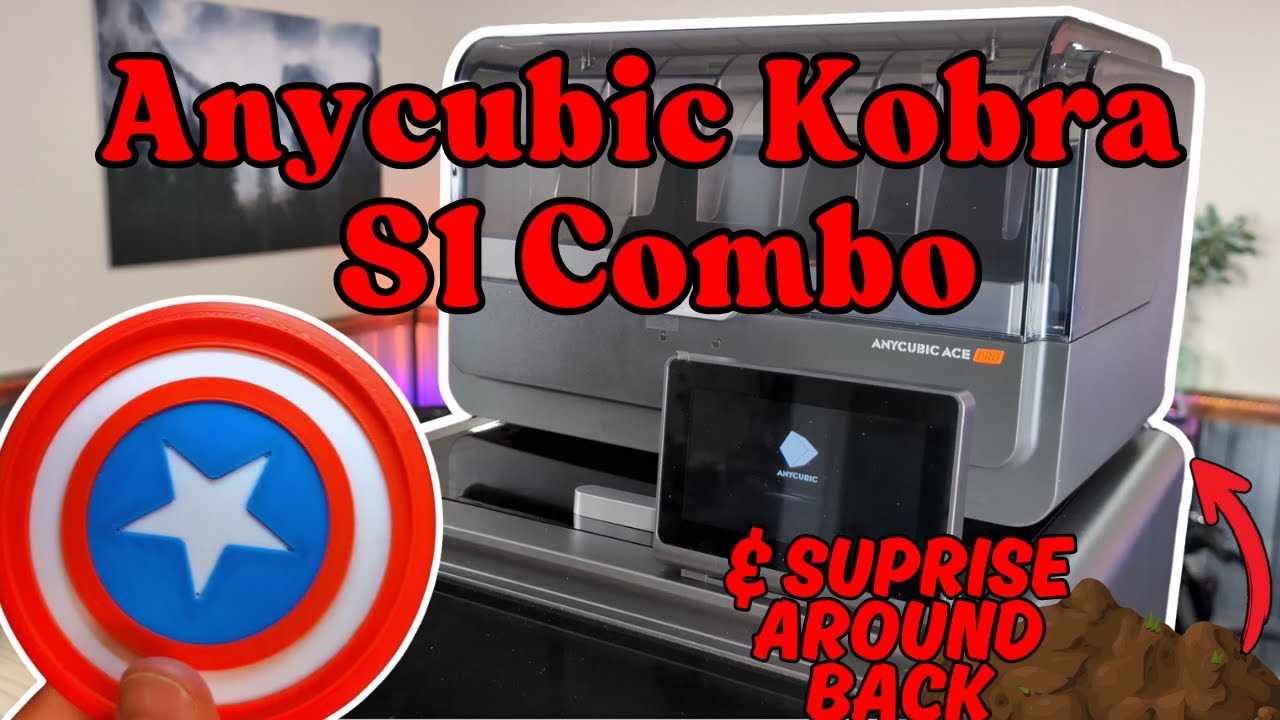 Is this cheap knockoff a bamboo labs killer? - Anycubic Kobra S1 Combo Setup & First Impressions